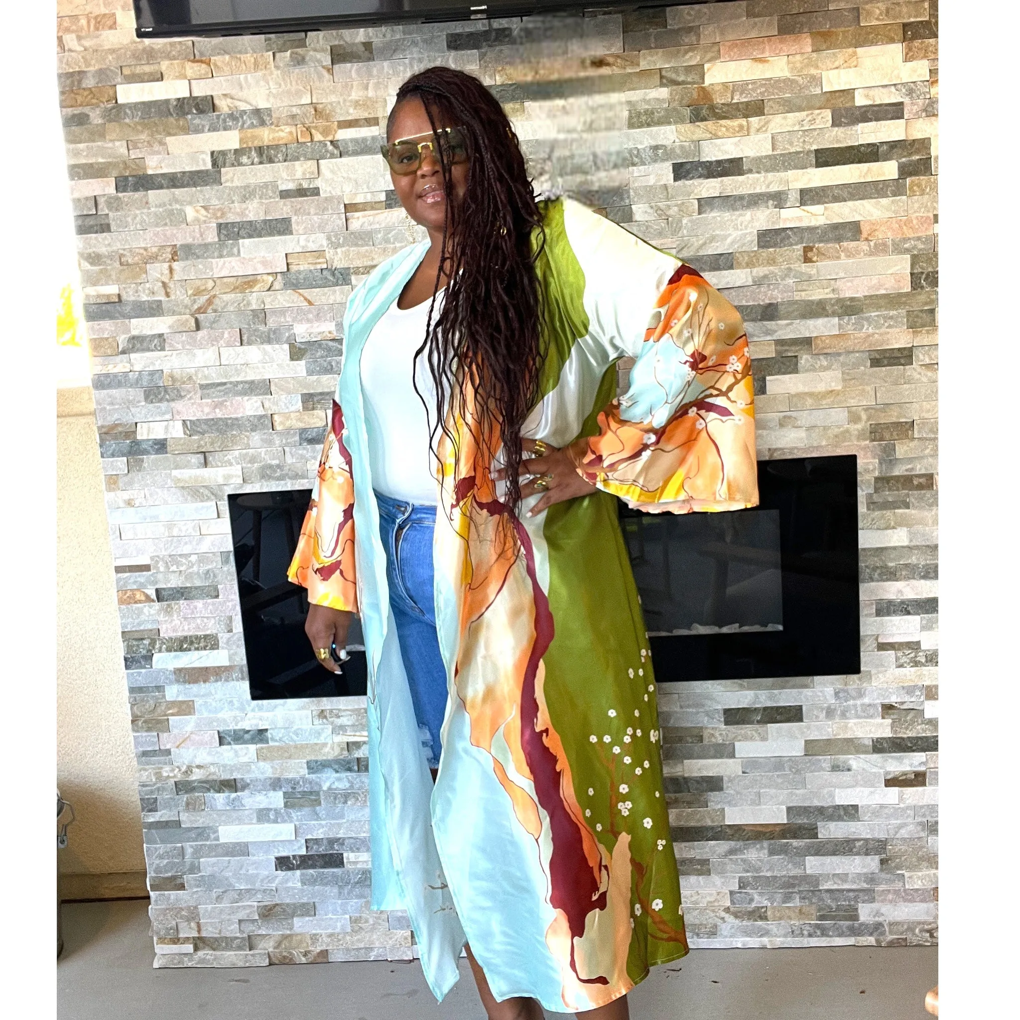 Women's Perfect Statement Maxi Kimono