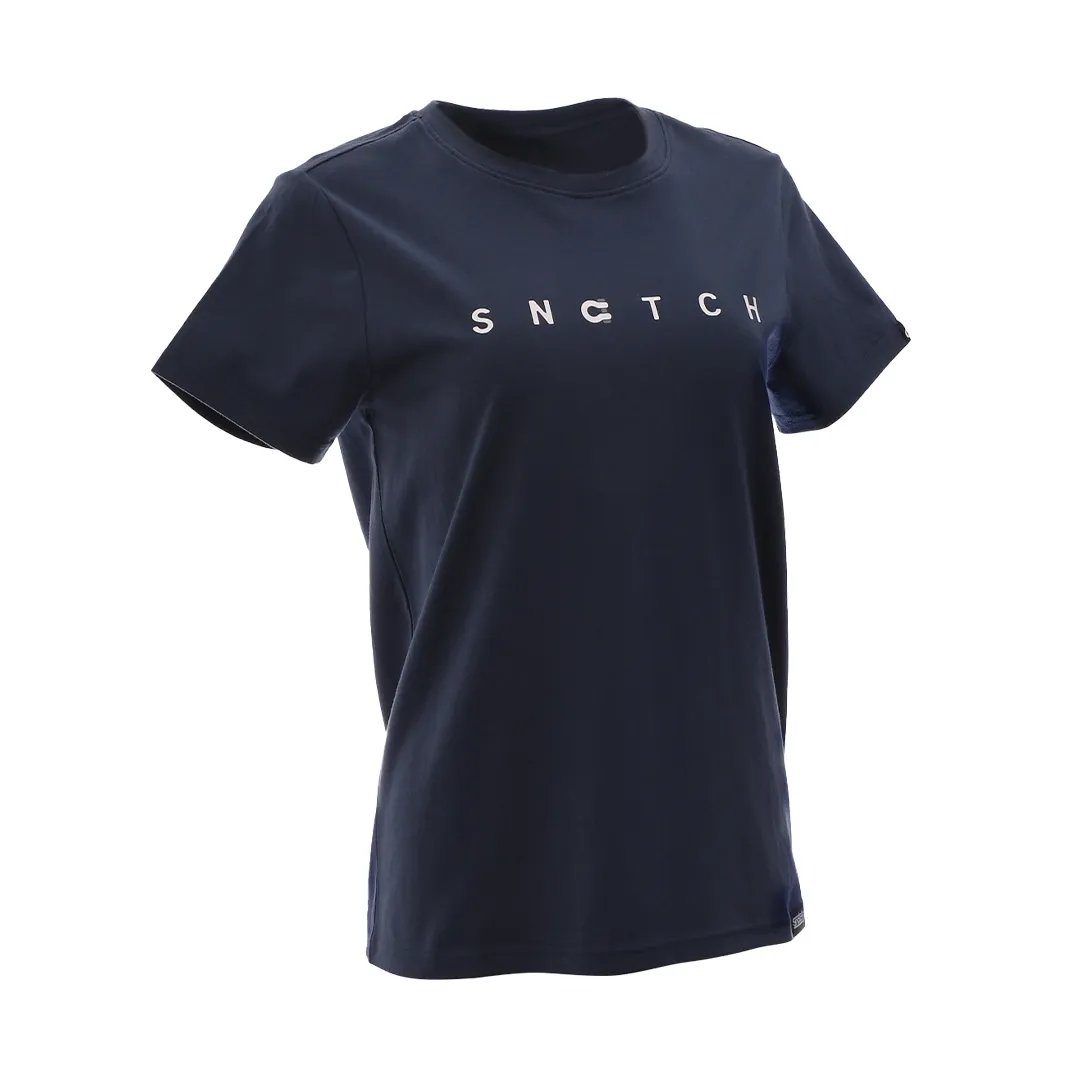 Women's Snatch Crew Tee Petrol - SF1301PL